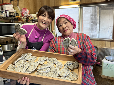 「順子おばあちゃんの作州黒の豆餅」