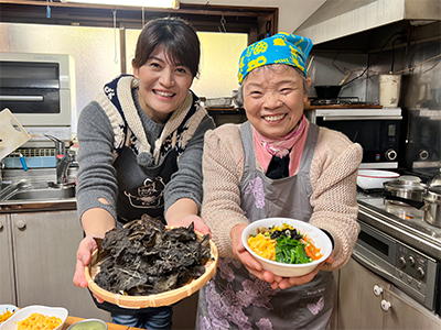 照子おばあちゃんのくさぎなのかけ飯