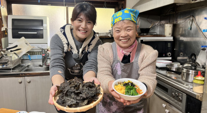 照子おばあちゃんのくさぎなのかけ飯